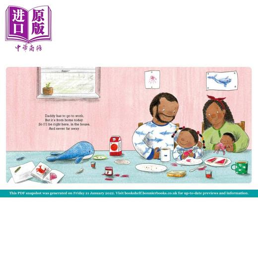 【中商原版】当爸爸妈妈在家办公时2册 When Daddy Mummy Works From Home 纸板书儿童绘本 故事图画书 英文原版 进口图书 商品图3