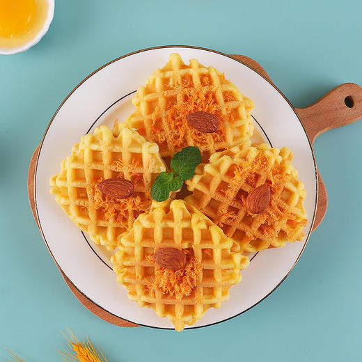 满格华夫肉松沙拉夹心400g*2箱 商品图5