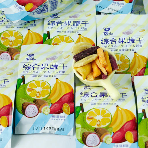百草珍综合果蔬干混合水果干500g/份 商品图1