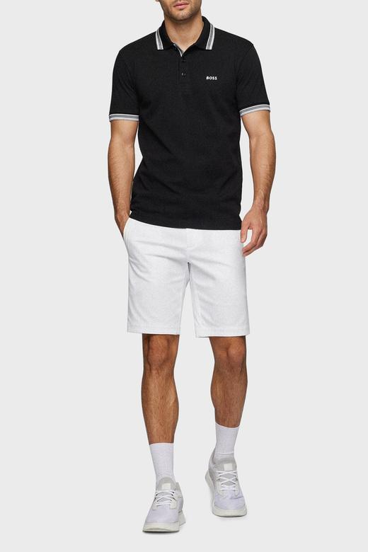 【超惠秒】BOSS 男士弹棉针绣领圈刺绣logo短袖Polo T恤10809 商品图13