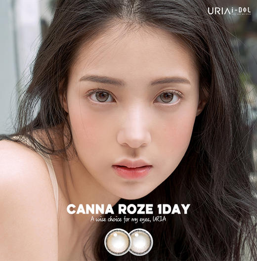 【韩国正版·48h发】韩国URIA I-DOL日抛 10片装 YURIAL/CANNA ROSE系列 韩国美瞳 商品图4