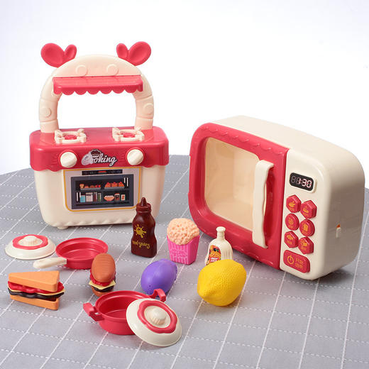 【满满心选商城】【玩具绘本】新品儿童玩具厨房套装 女童礼物烤箱厨房玩具 女宝过家家玩具 商品图1