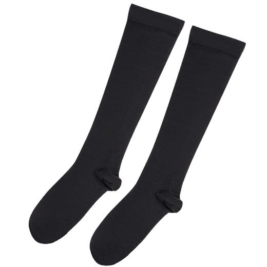 宝娜斯压力小腿袜秋日系jk长筒袜 过膝袜黑色半截中筒袜小腿袜女 心选到家 商品图4