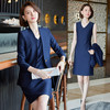 XZ-SY6203+a859洋气职业套装女秋季新款主持人正装工作服气质小西装连衣裙 商品缩略图0