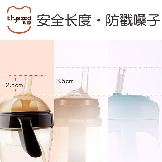 世喜吸管嘴学饮吸管嘴奶瓶配件直饮嘴 商品图3