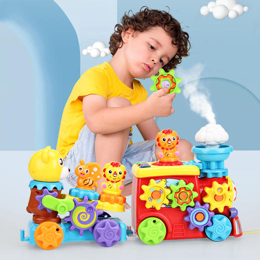 五星齿轮拼装火车38862 商品图1