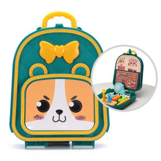 盒装宝宝儿童工具箱  拧螺丝工具箱玩具 过家家工具玩具套装 商品图2