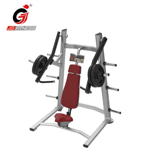 6903上斜推胸坐式胸部训练器商用室内健身房分式力量运动器械 商品图4