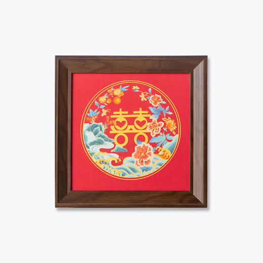 多喜爱 婚庆专属高清数码装饰画 开门见囍 cs 商品图4