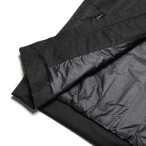 HUGO BOSS/雨果博斯 男士涤纶薄款拼接棉服夹克外套六角提花 50454961 商品图4