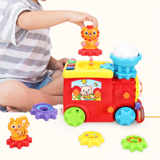 五星齿轮拼装火车38862 商品图3