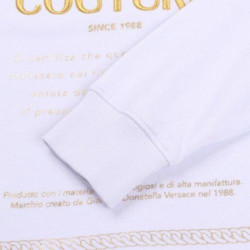 VERSACEJEANSCOUTURE/VERSACEJEANSCOUTURE 男卫衣 男士刺绣印花棉质卫衣 B7GUA7FN 36604 商品图3