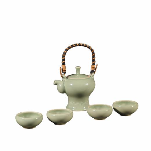 青莲茶具 越窑青瓷礼盒 商品图4