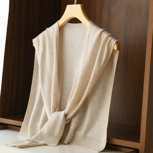 搭配利器丨超柔软 纯棉 针织小披肩 空调房外搭 商品图5