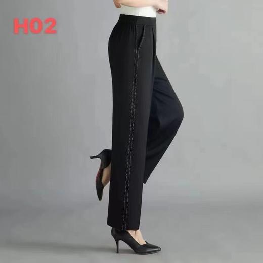 森奴蚕丝宽脚裤0002（4） 商品图0