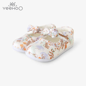 英氏婴儿学步鞋22秋新品女宝宝浅口柔软透气防滑鞋子YFXKJ32158A