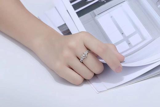 《余生是你》遇见便是一生 新款纯银特色戒指  活口设计 满足各种手型 商品图3