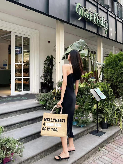 LCM｜Midnight Romance Dress [ 细带长裙 真丝 or 铜氨丝版本 ] 【定制尺码加收10%定制费】 商品图1