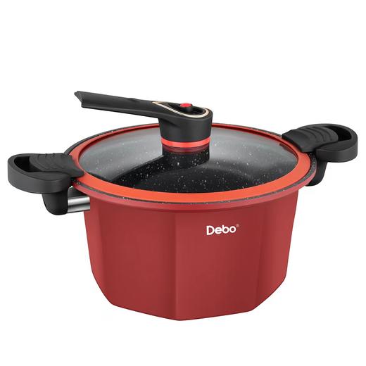 斯科拉里 不沾八角微压锅DEP-DS340 |德铂Debo  商品图10