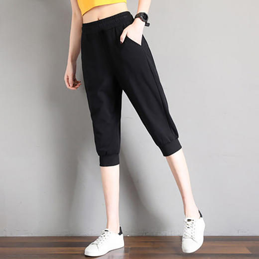 裁缝学苑AQ103七分裤女卫裤短裤健身运动裤纸样女装裤子打板裁剪 商品图1