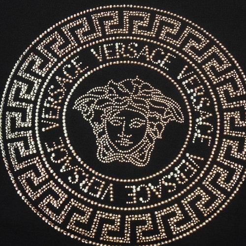 VERSACE/范思哲 2021款 男士短袖T恤 男士棉质圆领短袖T恤 1001619 1A01263 商品图3