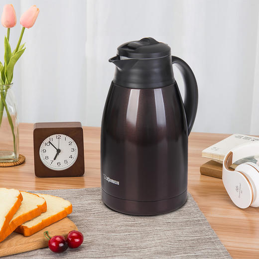 象印ZOJIRUSHI保温壶家用真空不锈钢热水瓶暖壶保冷日本保温水壶1.5L 商品图1