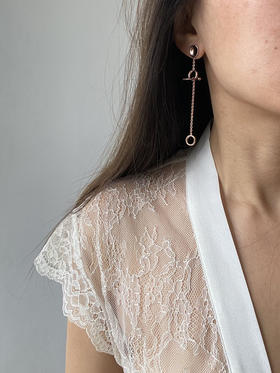 J.HARDYMENT | Small Thumbprint T-Bar earrings [耳环 4色]