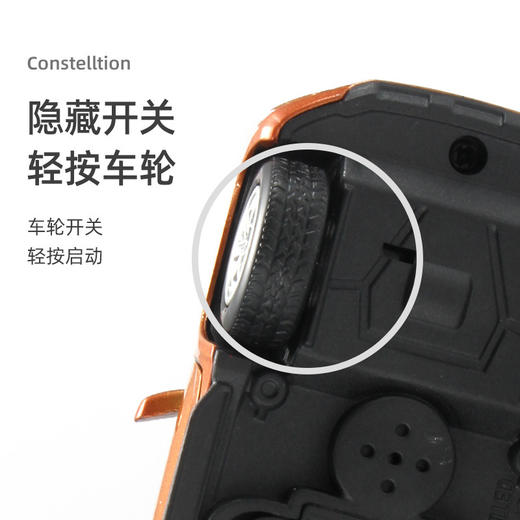 【仿真声光，车模合金外壳】1:36电动灯光声乐开门合金车模，回力合金小车，儿童仿真合金车 商品图2