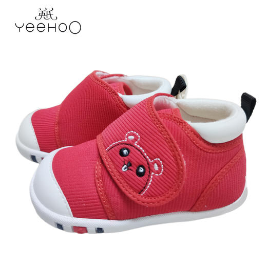 英氏婴儿学步鞋秋宝宝软底鞋子新年红防滑童鞋YFXKJ32171A 商品图0