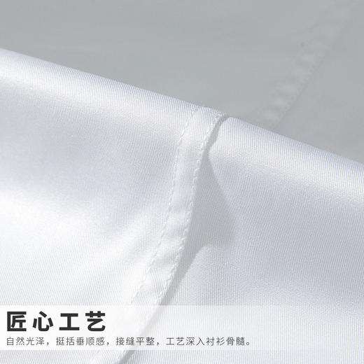 【五色可选】罗蒙春秋男士长袖衬衫 简约柔软亲肤商务通勤 百搭弹力衬衣男 商品图9