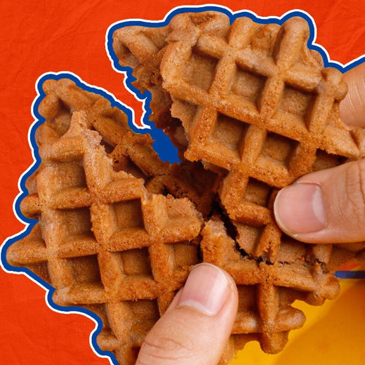 满格华夫阿华田麦芽可可华夫饼340g*2箱 商品图6