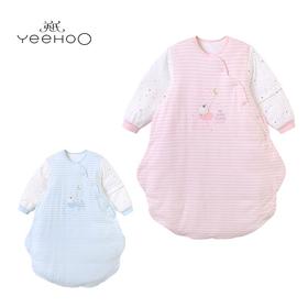 英氏初生婴儿睡袋不分腿长袖防踢被YESCJ01007A YESCJ01009A