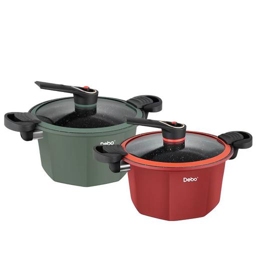 斯科拉里 不沾八角微压锅DEP-DS340 |德铂Debo  商品图5