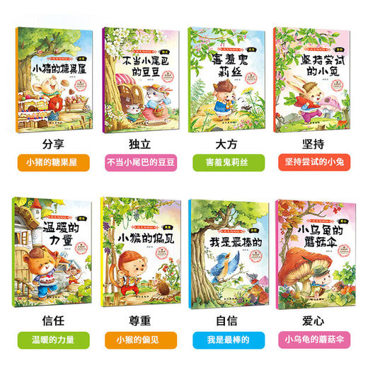 成长勿烦恼 宝宝培养高情商绘本全套8册 3-5-6-8周岁儿童情绪管理好性格养成早教书 儿童成长勿烦恼好习惯培养故事书籍读物 商品图1