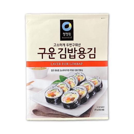 【中文】清净园 烤紫菜卷饭用10张20g  商品图0