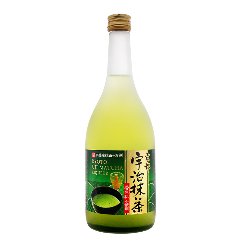 宝京都宇治抹茶利口酒720ml原装进口TaKaRa女士甜果酒佐餐酒 LFYC