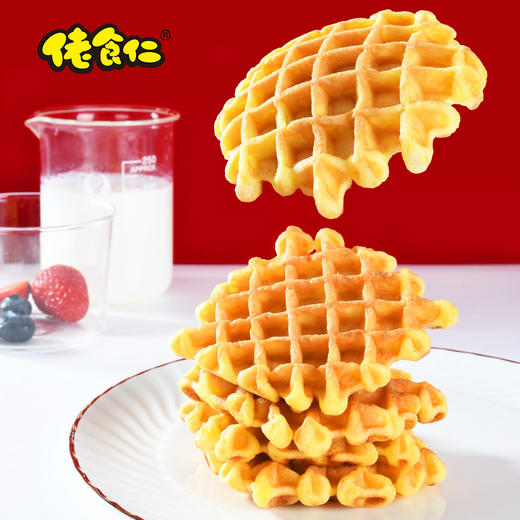 佬食仁黄油软华夫饼508g约14包 商品图0
