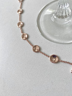 J.HARDYMENT | Small Thumbprint Coin bracelet [手链 三色]