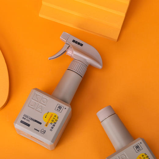 【KOJA浴室清洁剂】10秒溶解顽固污垢 浴室闪闪发亮 5倍高浓度植萃酵素 日本进口APG 除菌率99.9% 淡淡白桃香】 商品图1