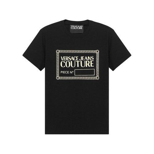 VERSACE JEANS COUTURE/VERSACE JEANS COUTURE 范思哲 男士短袖T恤棉质圆领 71GAHT27 CJ00T 商品图0