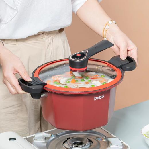 斯科拉里 不沾八角微压锅DEP-DS340 |德铂Debo  商品图1