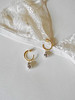 J.HARDYMENT | Silver Pearl and Medium Hoop earrings [耳环] 商品缩略图0