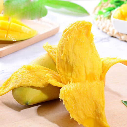 【食品酒水】云南鹰嘴芒 新鲜水果1/9斤新鲜应季甜糯孕妇水果非水仙金煌芒果 商品图1