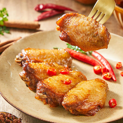 圣农嘟嘟翅新奥尔良/热辣鲜香口味258g 商品图3