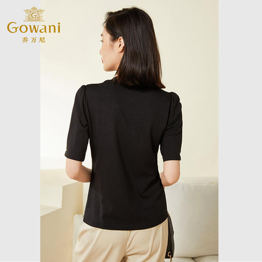 乔万尼春装新款时髦休闲高级感收腰立体刺绣EF3C881 商品图3