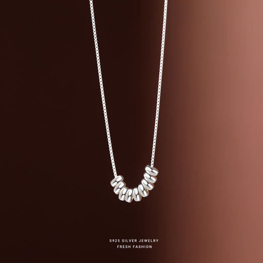 【转运珠】子佩集S925银转运珠子细项链【ZYXS-A2509】2208 商品图4