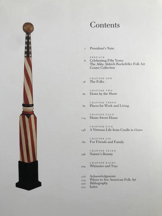 美国民间艺术珍品图集 182幅彩色插图 精装大16开 商品图5