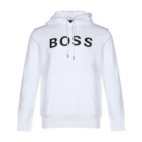 HUGOBOSS/雨果博斯 男卫衣 男士LOGO图案棉质连帽长袖卫衣运动衫 50432386 商品图5