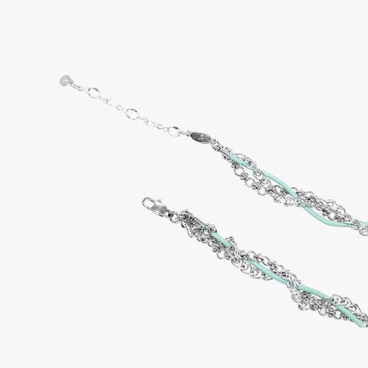 ATELIERSO 22AW果冻系列 皮绳编织翅膀项链 商品图2