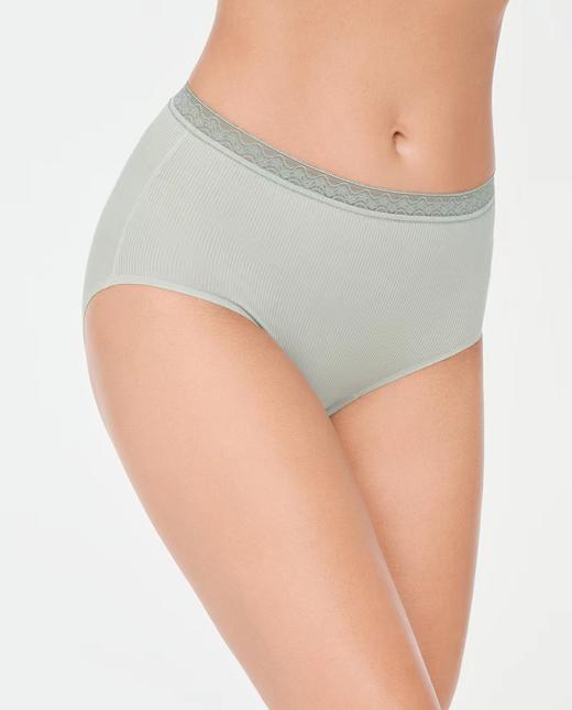 5F AIMER 爱慕22SS螺纹高腰内裤 商品图1